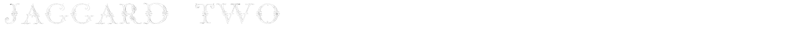 Jaggard Two font preview